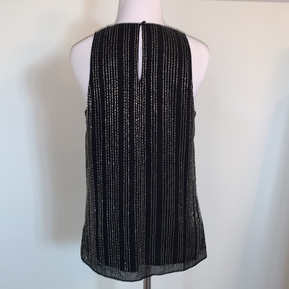Ralph Lauren Sleeveless Formal, Beaded Top. Size S. - Picture 4 of 6
